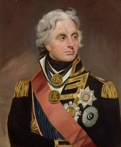 Lord Nelson (1758-1805) von William Beechey